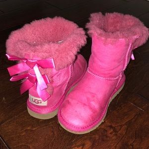 Ugg Australia Kids Bailey Bow Boots Kids Size US13